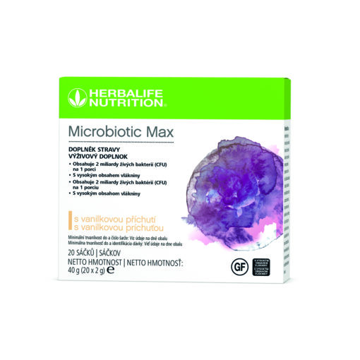 Herbalife Microbiotic Max Doplněk stravy Vanilka 20 sáčků