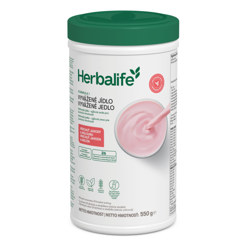 Herbalife-Formula-1-Vyvazene-jidlo-550g-Jahoda-a-Meloun-SKU-536K