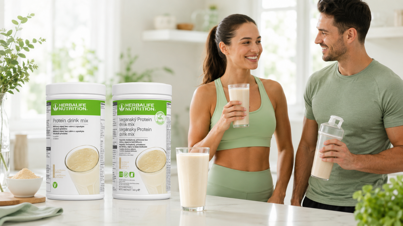 Herbalife Protein Drink Mix: praktický parťák pro více bílkovin každý den