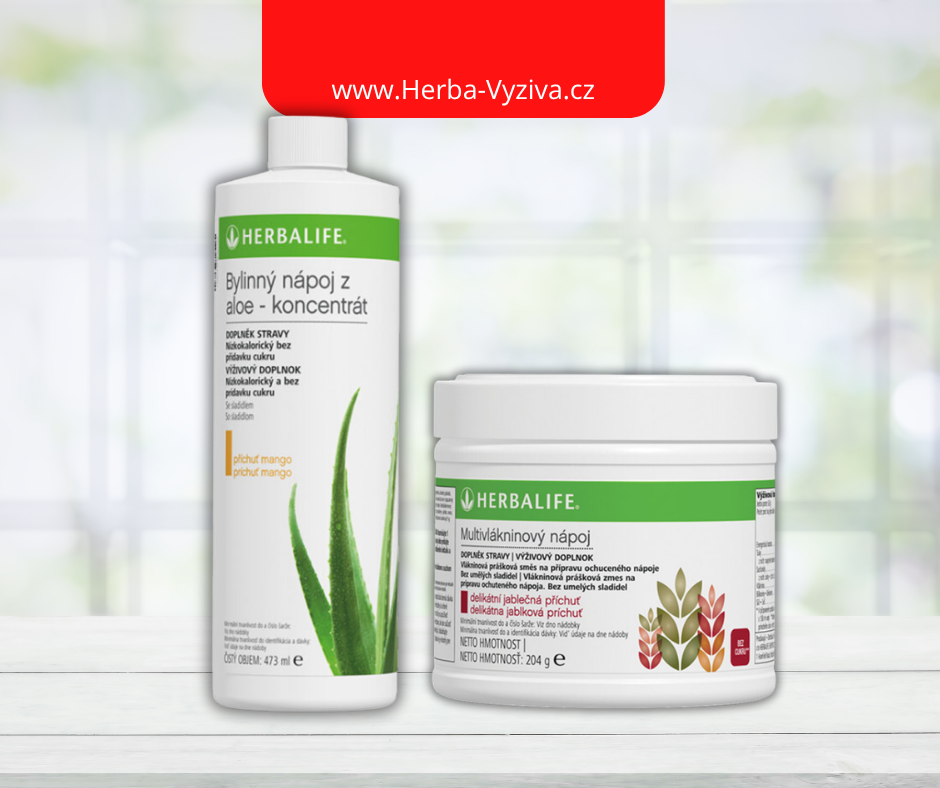 Herbalife Aloe & Vláknina – balíček pro trávení